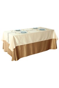Large supply of solid color jacquard long table cloth customized meeting banquet private party high-end table cloth 120*60*75 120*80*75 140*70*75 160*70*75 180*70*75 80*80*75 100*100*75 SKTBC057 front view